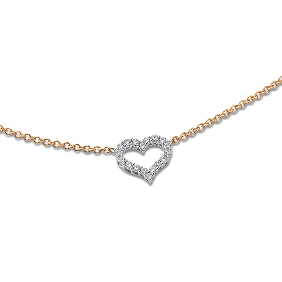 Hiam Gafla Mini Diamond Necklace, Arrow Motif