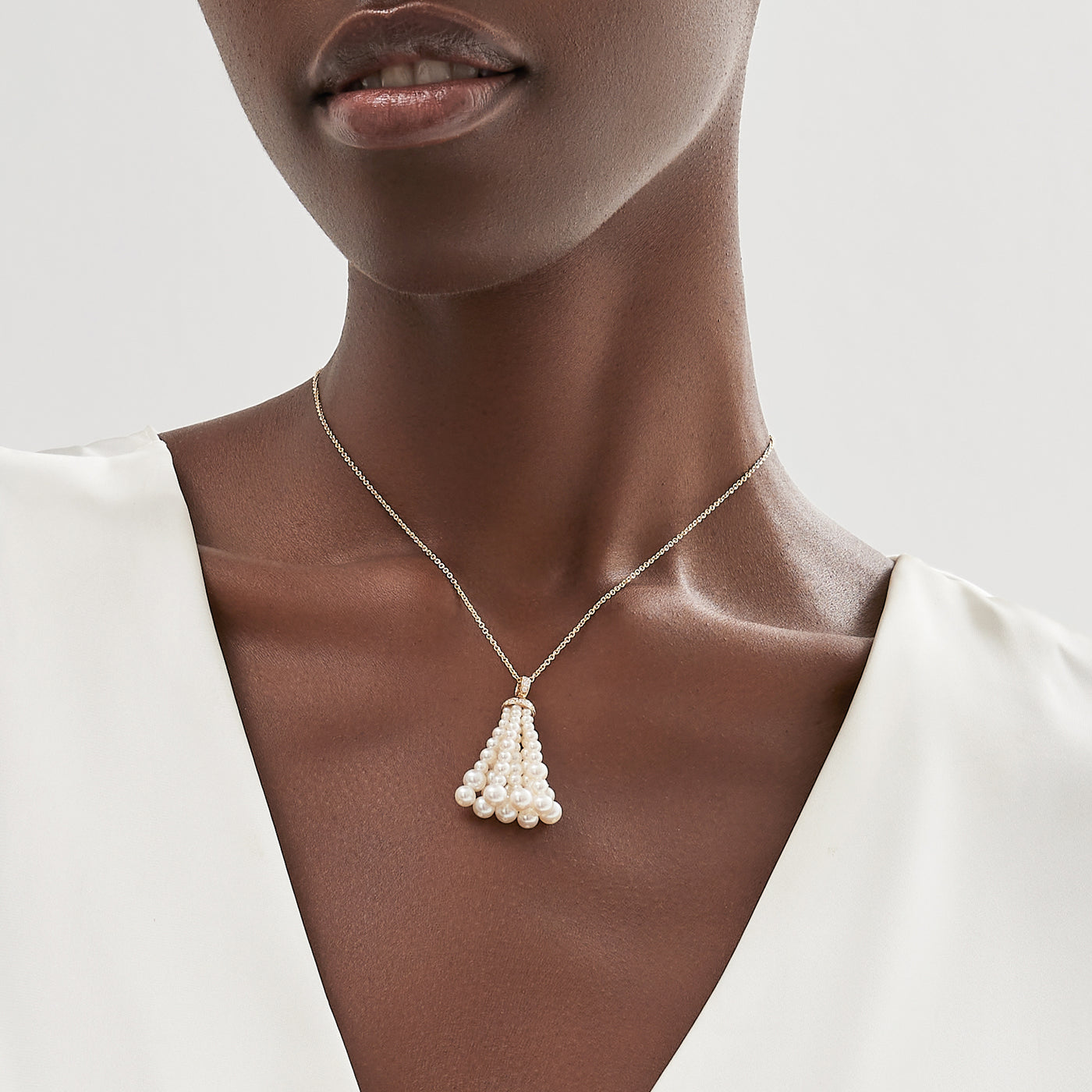 Bahar Gafla Necklace, Small metal yellow gold
#metal_yellow-gold