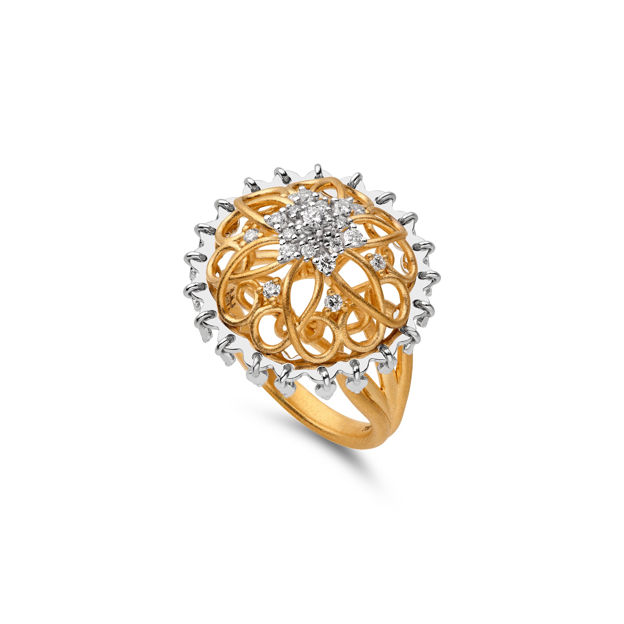 Fanoos Gafla 1444 Jhumka Ring
